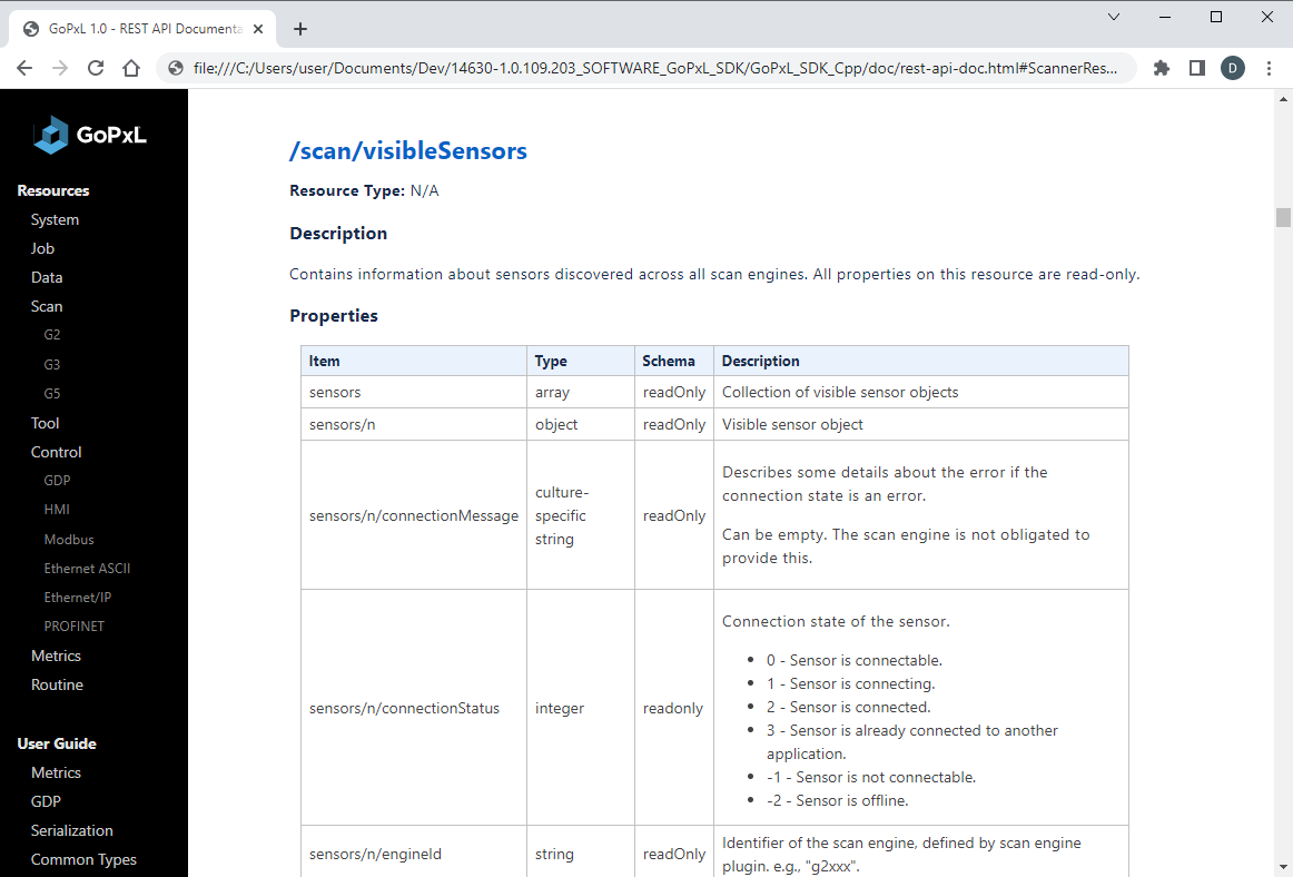 GoPxL SDK and REST API